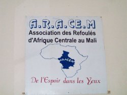 Visit with the ARACEM (Organization of Central African Deportees in Mali): “Of hope in their eyes”
