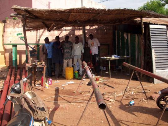 ECK-Ausbildungsprojekt im Bereich Schweißen in Bamako