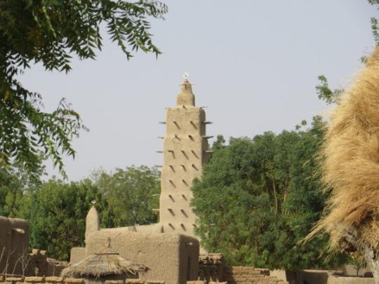 Die Moschee in Sanamadougou