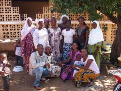 Visite à Si Nafa (projet de formation et projet sanitaire, pour les femmes)
